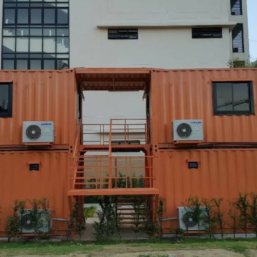 ผลงาน บ้านพักคนงานจากตู้คอนเทนเนอร์